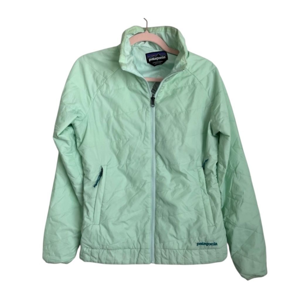 Patagonia Vintage 90s Women's Mint Green Jacket Small‎ Gorpcore